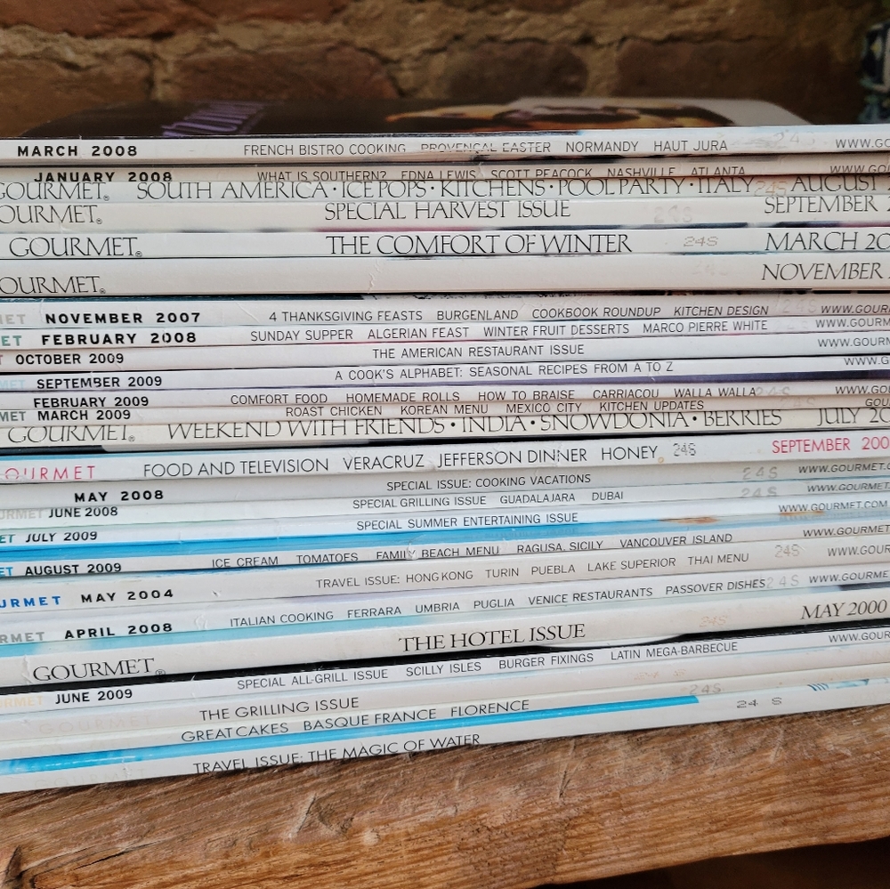 Gourmet Magazines 5 for $10